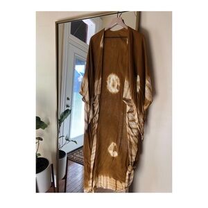 Free People Spellbound Tie Dye Kimono - one size